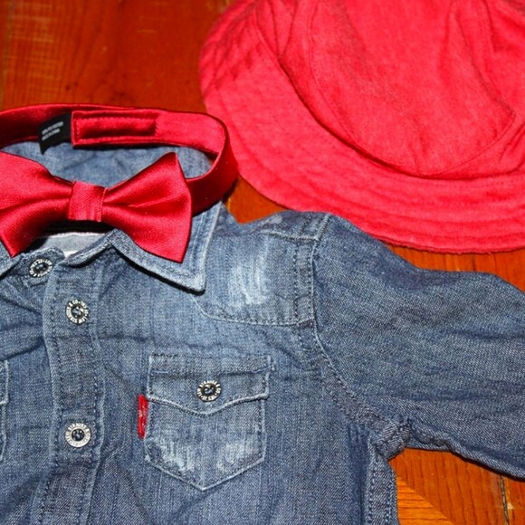 Baby Boy Outfit Bundle - 3-6 Months - Disney, Jean Jacket, Bear Theme - 8 Piece - Picture 8 of 14